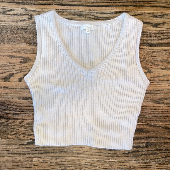 La Hearts Sweaters - Womens La Hearts V-Neck Sweater